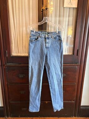 Vintage Lauren Jeans Co. Ralph Lauren Straight Leg Blue Jeans size 4